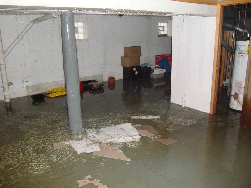 wet basement, water, crawl space