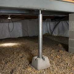 crawlspace floor jack