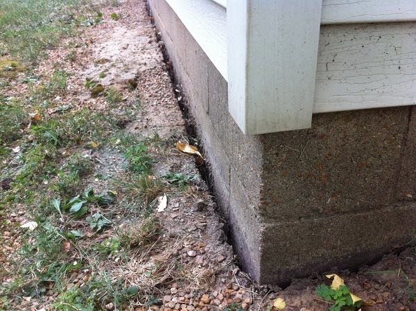 foundation settlement
