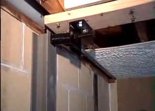 bowed wall bracket